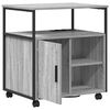 vidaXL Cabinet with Charging Station Grey Sonoma 61 x 46 x 67 cm