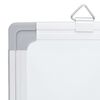 vidaXL Magnetic Whiteboard 80x60x1.7 cm Aluminium