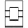 vidaXL Book Cabinet Black Oak 63 x 20 x 90 cm Engineered Wood