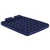Bestway Inflatable Flocked Airbed with Pillow and Air Pump 203 x 152 x 22 cm 67374