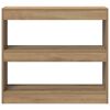 vidaXL Book Cabinet/Room Divider Artisan Oak 80x30x72 cm
