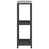 vidaXL Kitchen Storage with Shelf Anthracite 30 x 50 x 92 cm Steel