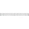 vidaXL Wire Mesh Fence with Flange Green 1,8x25 m