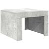 vidaXL Coffee Table Concrete Grey 50x50x35 cm Engineered Wood