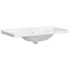 vidaXL Bathroom Sink White 71x48x19.5 cm Rectangular Ceramic