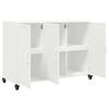vidaXL Sideboard White 100.5x39x72 cm Steel