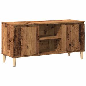 vidaXL TV Cabinet Old Wood 102x35x50 cm Engineered Wood