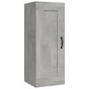 vidaXL Hanging Cabinet Concrete Grey 35x34x90 cm Engineered Wood