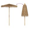 vidaXL Tiki Umbrella with Banana Leaf Canopy 180 cm Bamboo