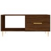 vidaXL Coffee Table Brown Oak 90x50x40 cm Engineered Wood