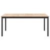 vidaXL Dining Table Natural 180 x 90 x 75 cm Solid Pine Wood