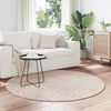 vidaXL Area Rugs Round PALMERAS Beige &Oslash; 160 CM Polyester