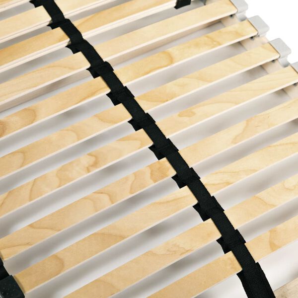 vidaXL Slatted Bed Bases without Mattress 2 pcs with 28 Slats 70x200 cm