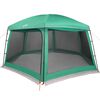 vidaXL Pool Tent with Removable Fly & Mesh Walls Sea Green 618x532 cm