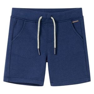 Kids' Shorts with Drawstring Dark Blue 116
