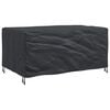 vidaXL Furniture Cover Plain Black 172 x 113 x 73 cm 420D