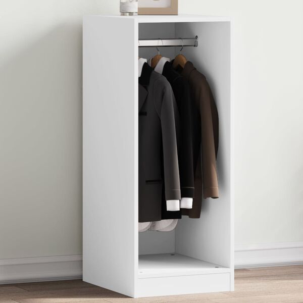 vidaXL Wardrobe White 48x41x102 cm Engineered Wood