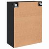 vidaXL Wall Mounted Cabinets 2 pcs Black oak 69.5 x 34 x 90 cm