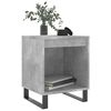 vidaXL Bedside Cabinets 2 pcs Concrete Grey 40x35x50 cm Engineered Wood