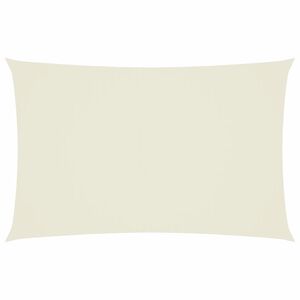 vidaXL Sunshade Sail Oxford Fabric Rectangular 2x4.5 m Cream