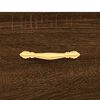 vidaXL Coffee Table Brown Oak 90x50x40 cm Engineered Wood
