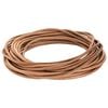 vidaXL Leather Cord Brown &Oslash;4 mm x 10 m Leather