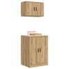 vidaXL Garage Cabinets 2 pcs Artisan Oak Engineered Wood