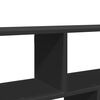 vidaXL Wall Shelf Black 100x25x50 cm Engineered Wood