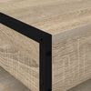 vidaXL Coffee Table Sonoma 80 x 50 x 40 cm Engineered Wood