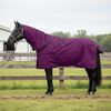 vidaXL Horse Blanket Full Purple 155 cm Polyester