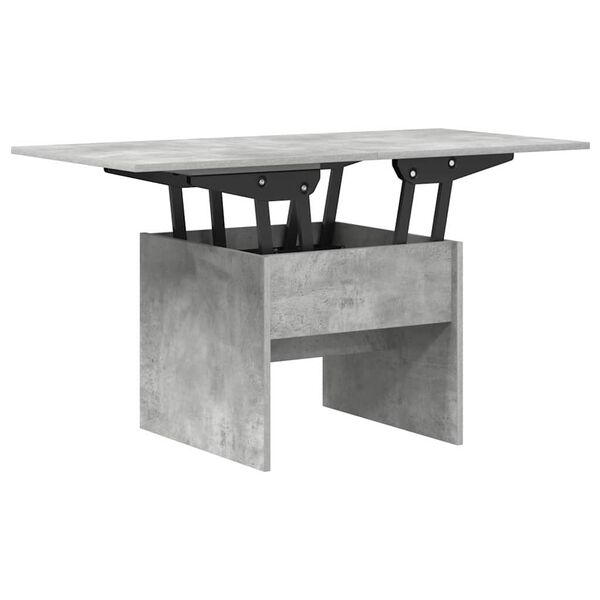 vidaXL Coffee Table Concrete Grey 55 x 54.5 x 45 cm Engineered wood