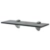 vidaXL Floating Shelf Glass 30x10 cm 8 mm