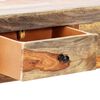 vidaXL Wall Console Table 100x25x20 cm Solid Acacia Wood