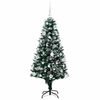 vidaXL Artificial Christmas Tree with 150 LEDs with Stand Green 150 cm