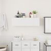 vidaXL Bathroom Wall Cabinet White 100x25x30 cm Engineered Wood