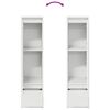 vidaXL Highboard White 29.5x34x119.5 cm Engineered Wood