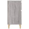 vidaXL Bedside Cabinets 2 pcs Grey Sonoma 40x35x70 cm