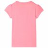 Kids' T-shirt Neon Pink 116