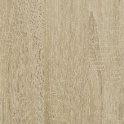 vidaXL Kitchen Trolley Sonoma Oak 100.5x50x105 cm Engineered Wood