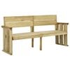 vidaXL Garden Bench 172 cm Impregnated Pinewood