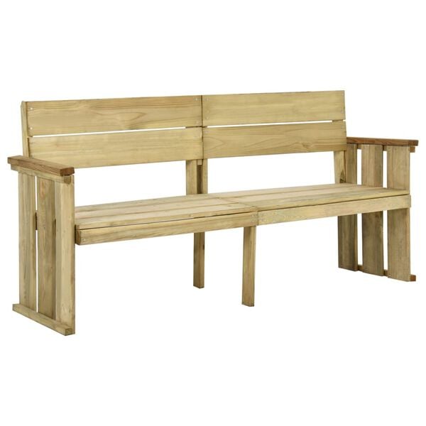 vidaXL Garden Bench 172 cm Impregnated Pinewood