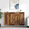 vidaXL Wall-mounted Cabinet 2 pcs Old Wood 69.5 x 34 x 90 cm
