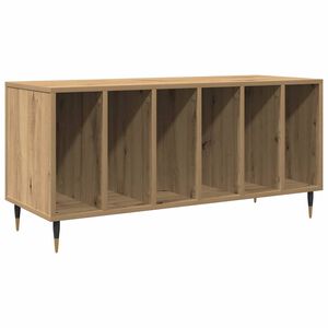 vidaXL Record Cabinet Artisan oak 100 x 38 x 48 cm Engineered Wood
