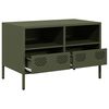 vidaXL TV Cabinet Olive Green 68x39x43.5 cm Cold-rolled Steel