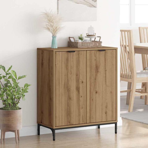 vidaXL Sideboard Artisan Oak 69.5 x 33 x 82 cm Engineered Wood