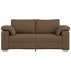 vidaXL Sofa Brown 180 x 77 x 82 cm Fabric