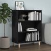 vidaXL Sideboard Black 69.5x32.5x90 cm Engineered Wood