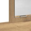 vidaXL Dressing Table Artisan Oak 100 x 41 x 140 cm Engineered Wood