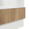 vidaXL Hanging Cabinet Artisan Oak 60 x 46 x 81.5 cm Engineered Wood