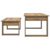 vidaXL Coffee Table Set 2 pcs Artisan Oak Engineered Wood
